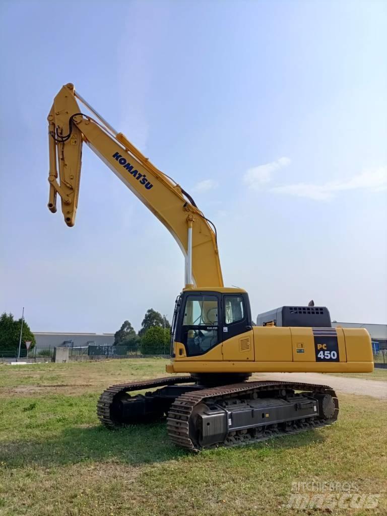 Komatsu PC450-7E0 Pásová rýpadla