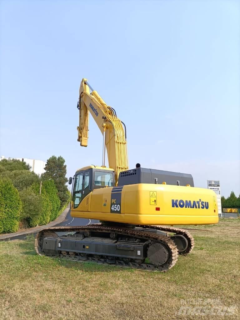 Komatsu PC450-7E0 Pásová rýpadla