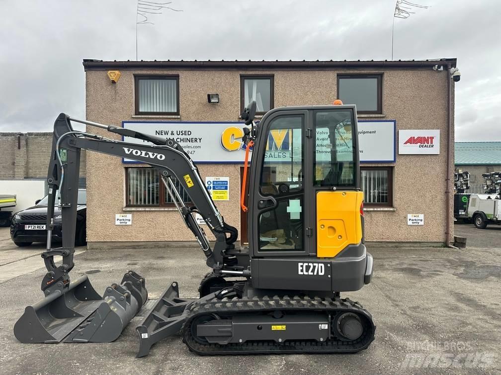 Volvo EC 27 D Mini rýpadla < 7t
