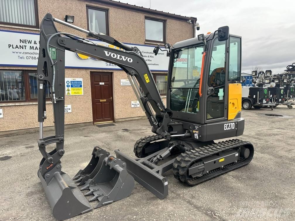 Volvo EC 27 D Mini rýpadla < 7t