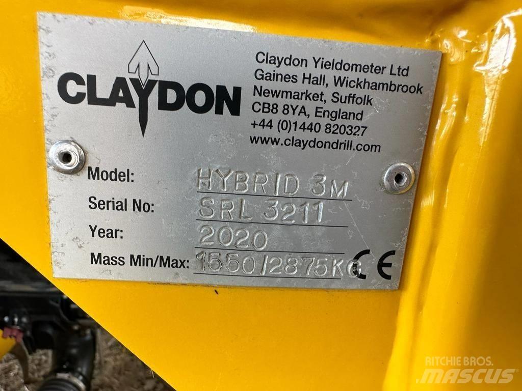 Claydon Hybrid 3 Mechanické secí stroje