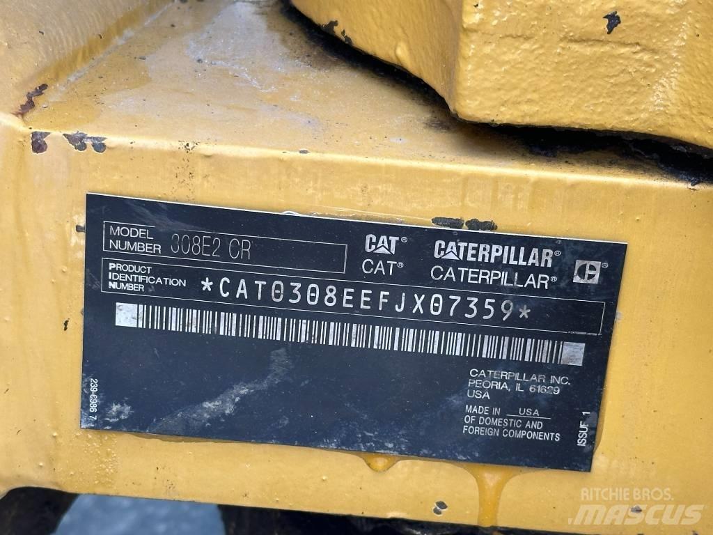 CAT 308 E 2 CR Midi rýpadla 7t - 12t