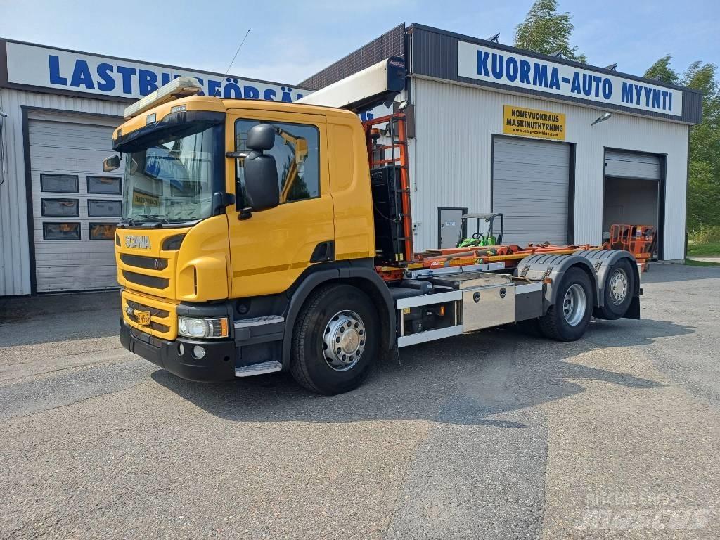 Scania P 370 Hákový nosič kontejnerů