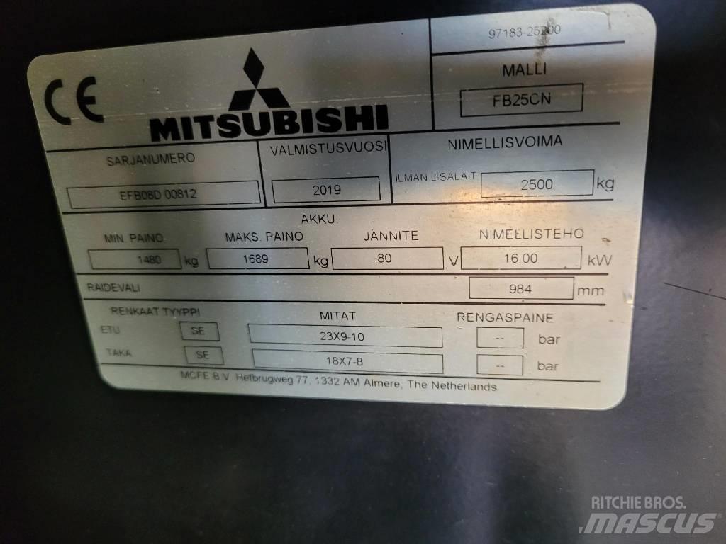 Mitsubishi FB 25 CN Akumulátorové vozíky