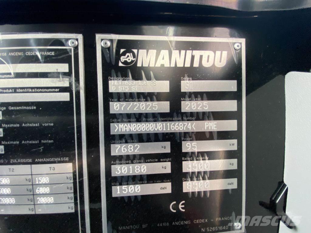 Manitou MLT635 Teleskopické manipulátory
