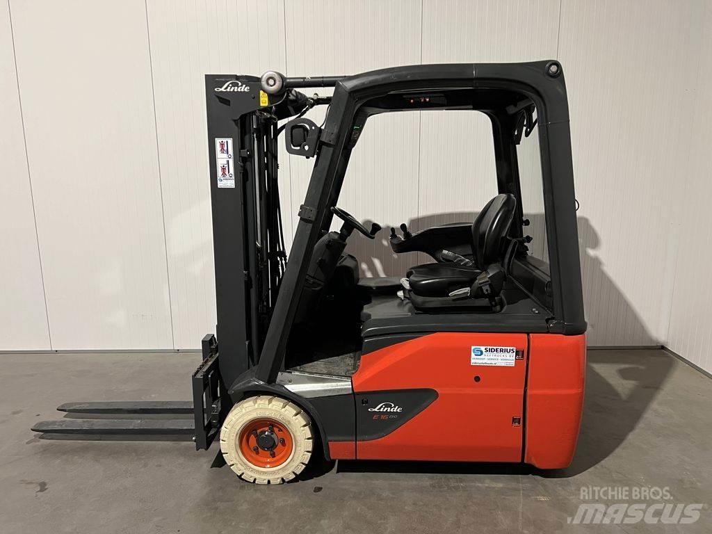 Linde E16-02 Akumulátorové vozíky