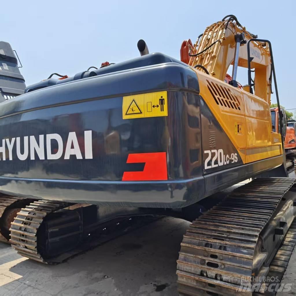 Hyundai 220lc-9s Pásová rýpadla
