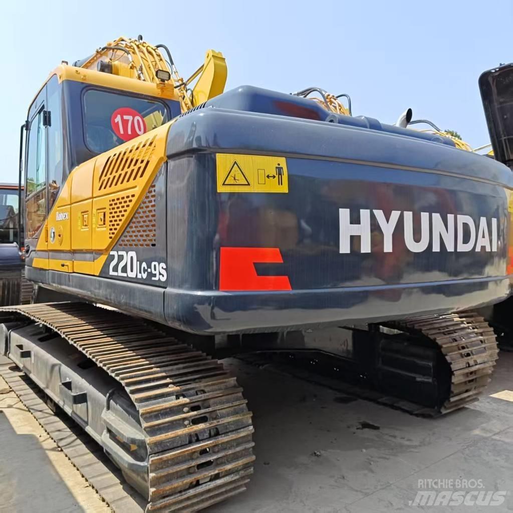 Hyundai 220lc-9s Pásová rýpadla