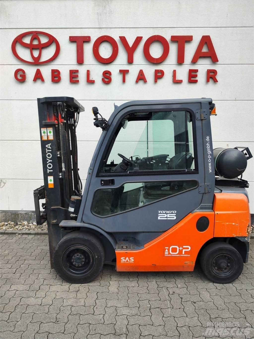 Toyota 02-8FGF25 LPG vozíky