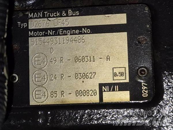 MAN D2676 LF45 Motory