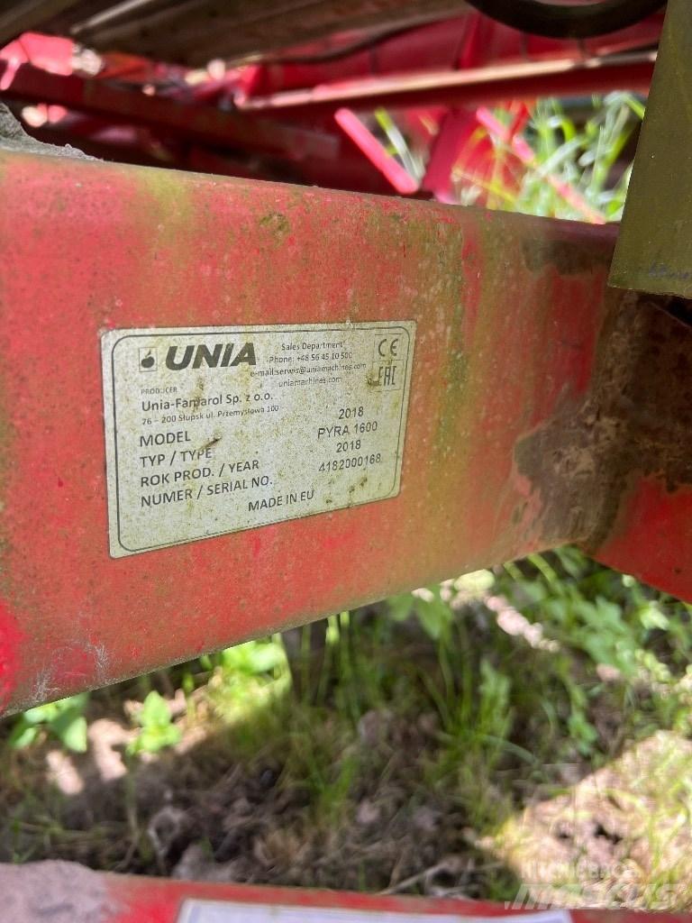 Unia PYRA 1600 Bramborové kombajny / sklízeče