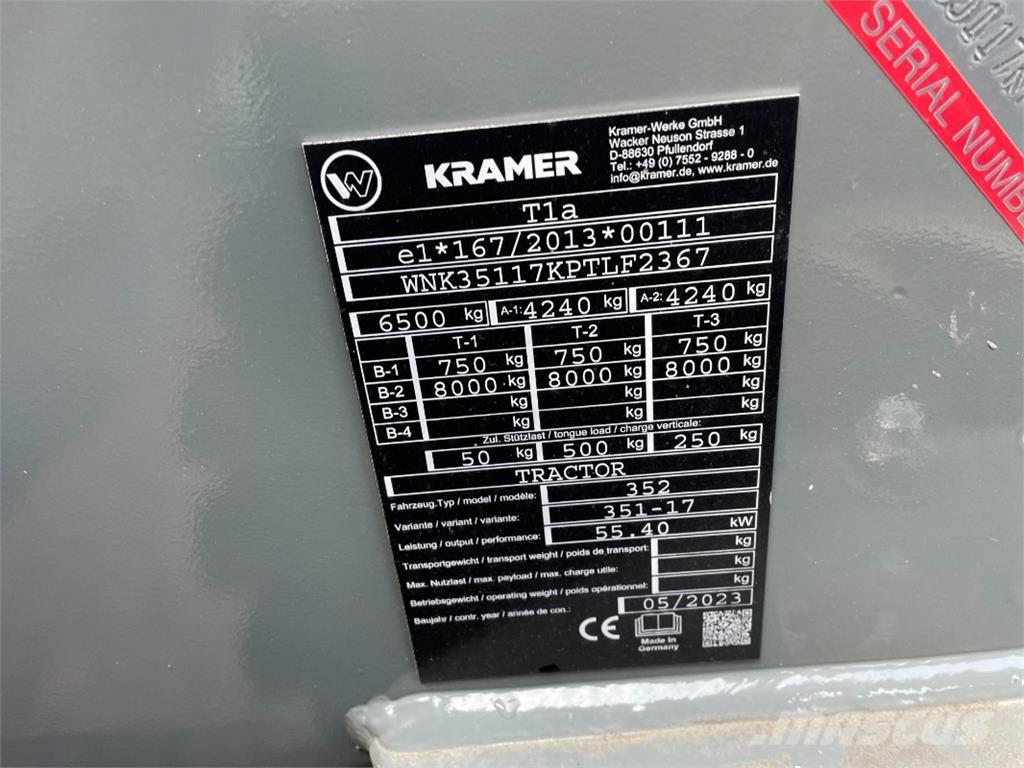Kramer KL30.8T Teleskopické manipulátory