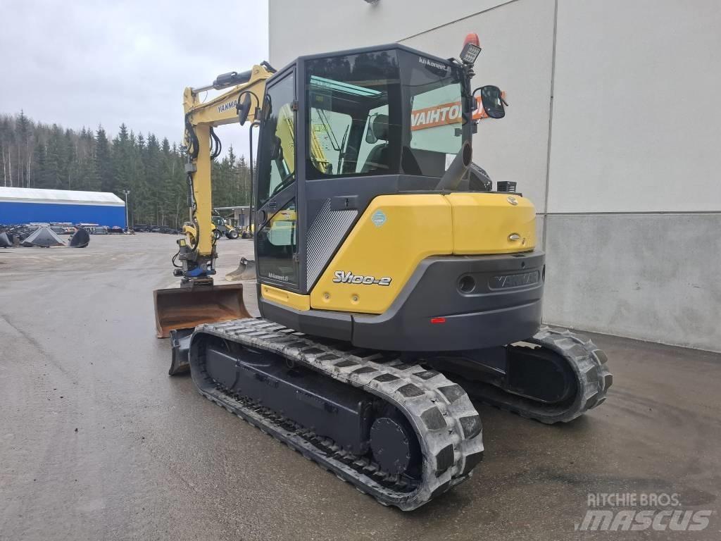Yanmar SV 100-2A Midi rýpadla 7t - 12t