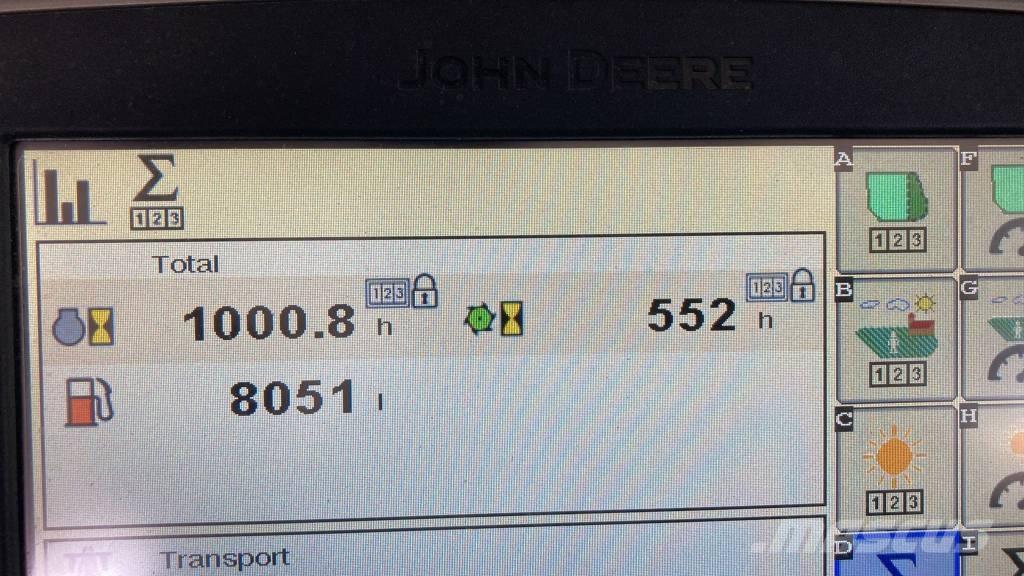 John Deere 8600I Samojízdné sekačky