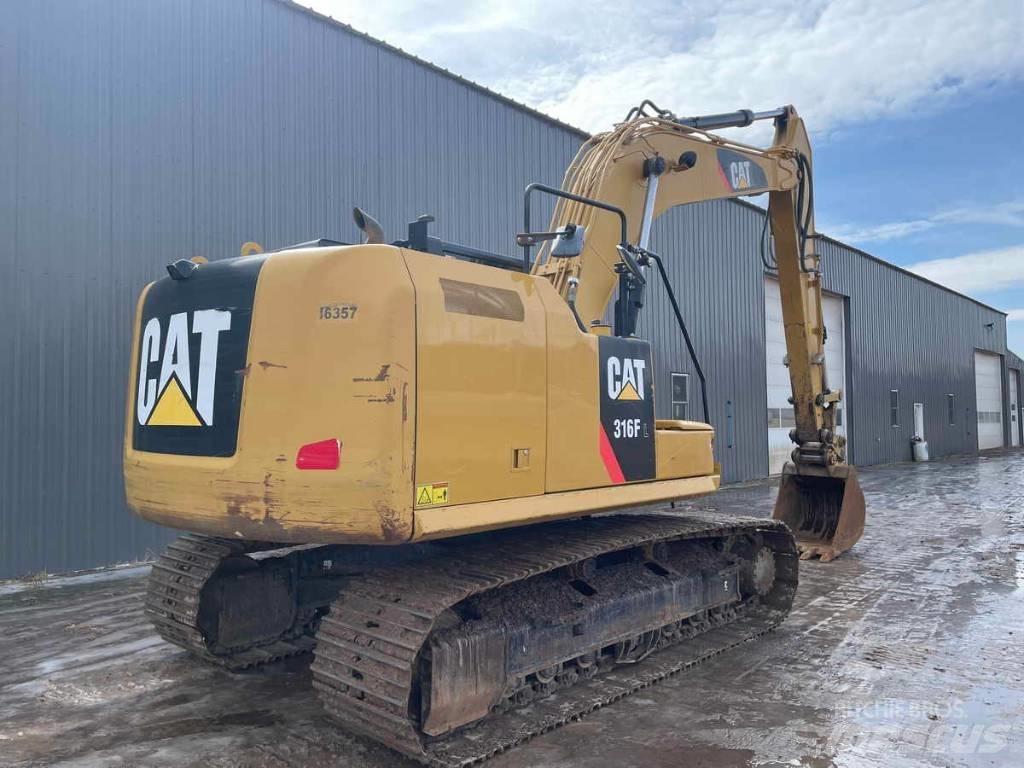 CAT 316FL Pásové dozery