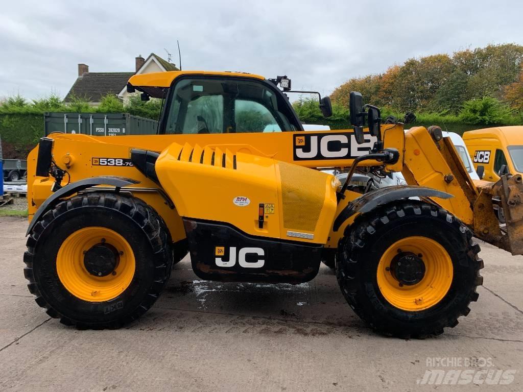JCB 538-70 Teleskopické nakladače pro zemědělství