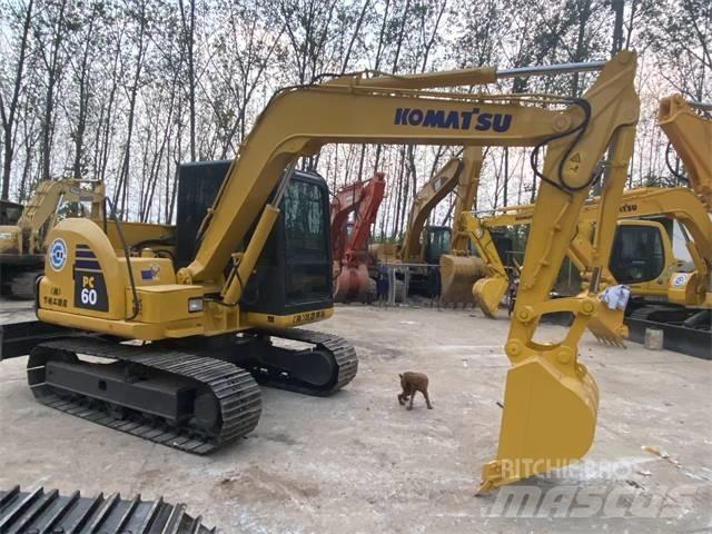 Komatsu PC60-8 Pásová rýpadla