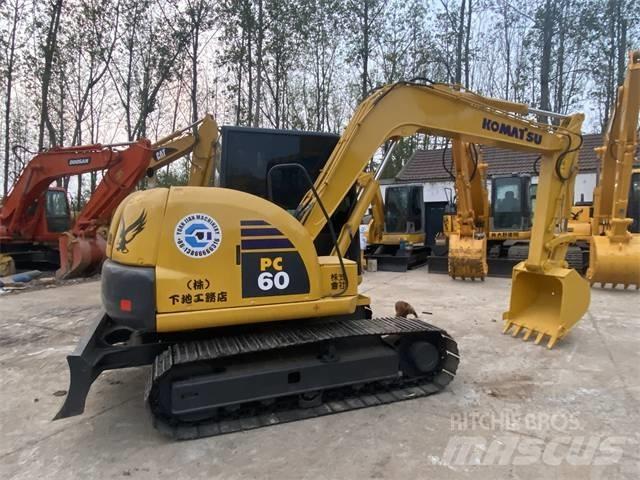 Komatsu PC60-8 Pásová rýpadla