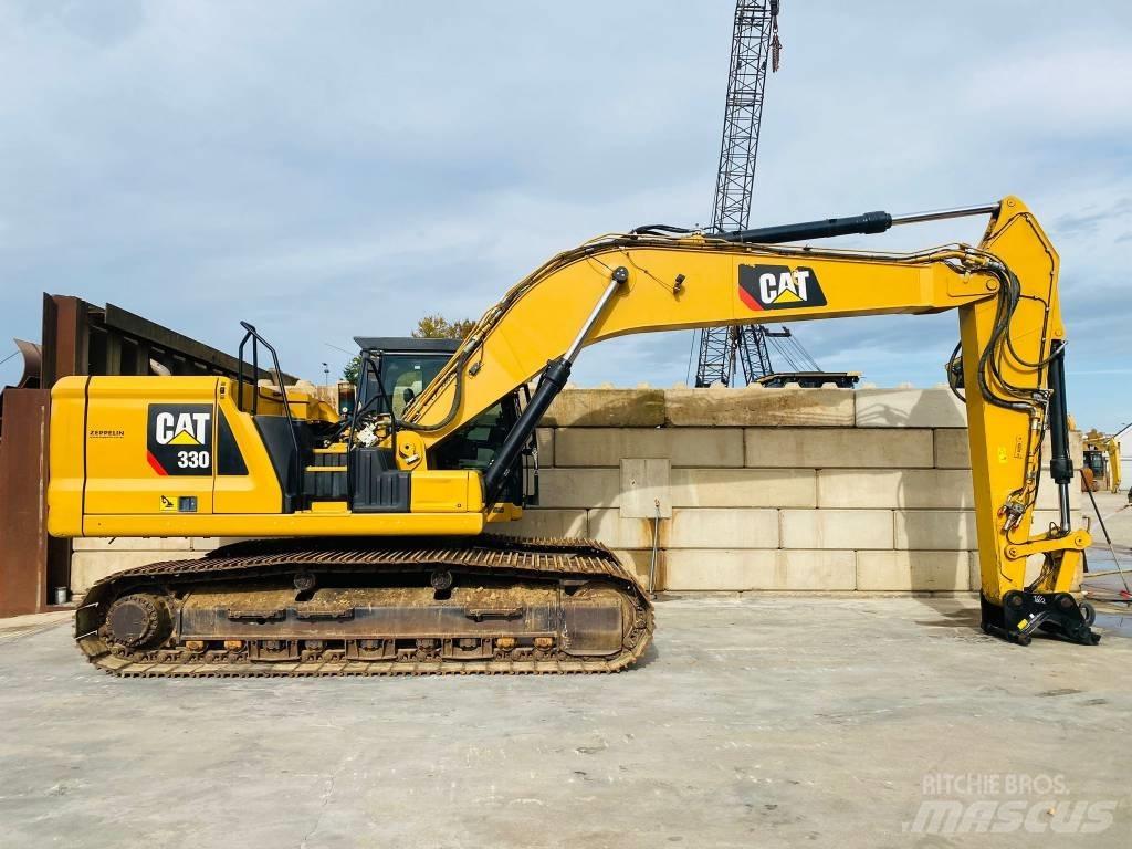 CAT 330-07a Pásová rýpadla