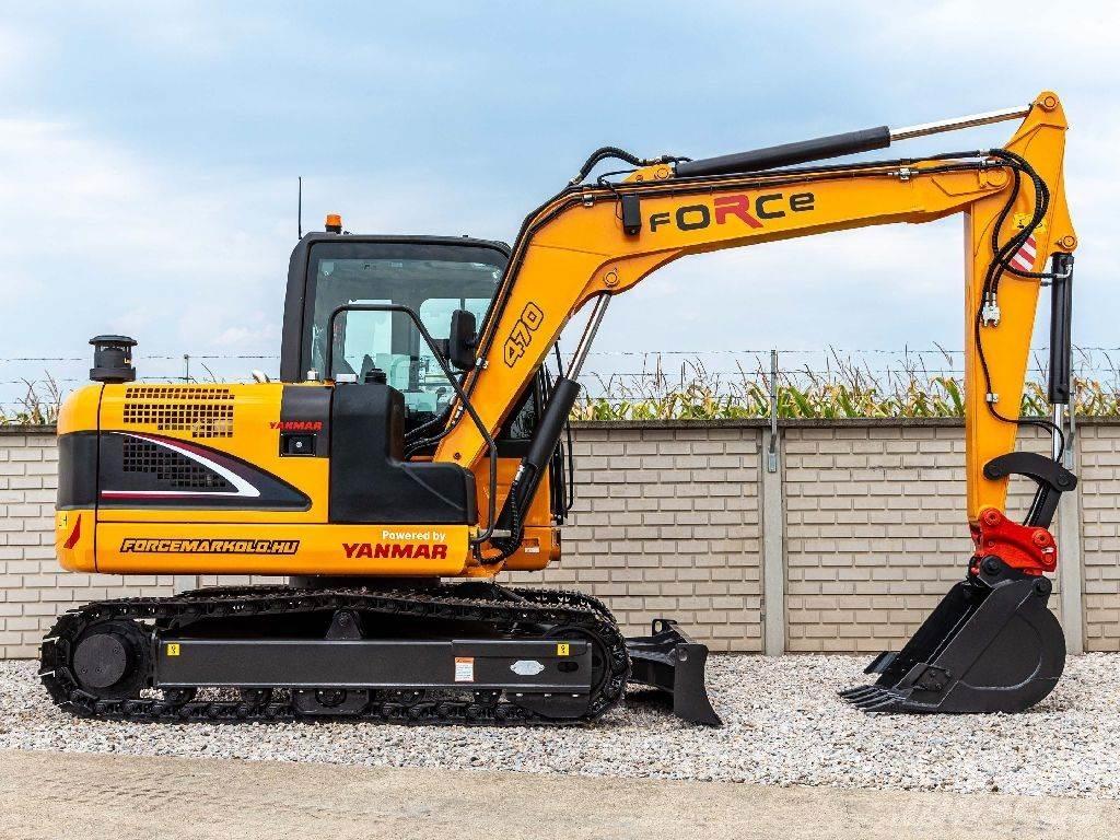 Force 470 Klešťové drapáky