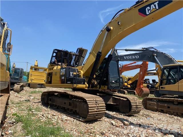CAT 349D Pásová rýpadla