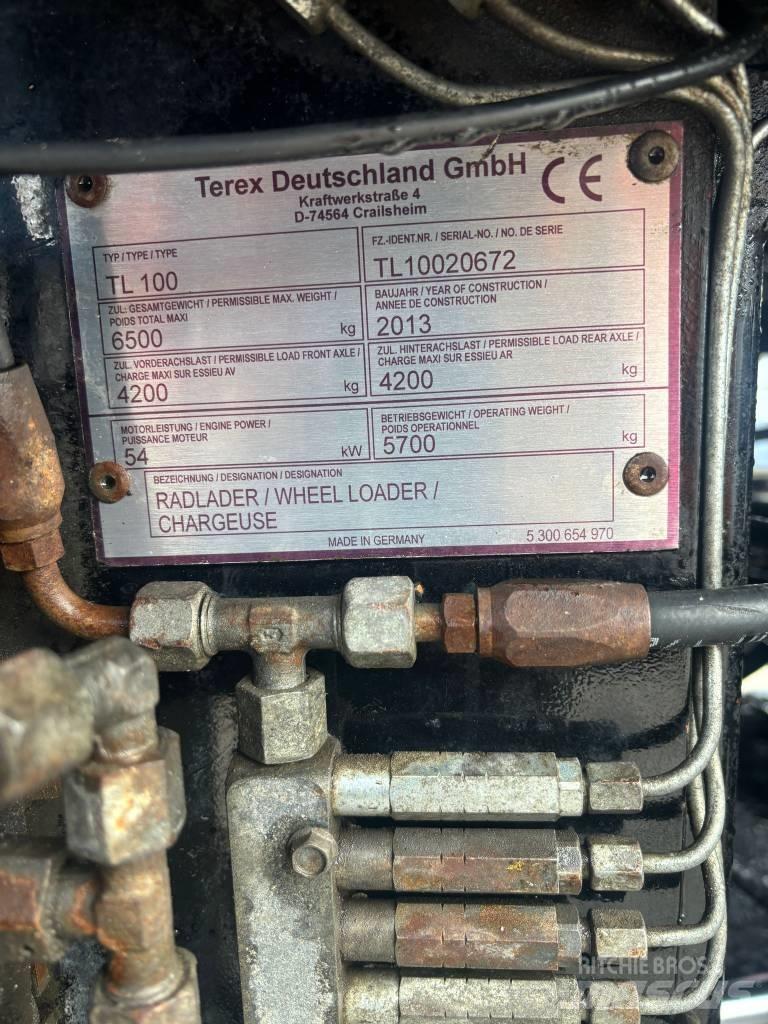 Terex TL 100 Kolové nakladače