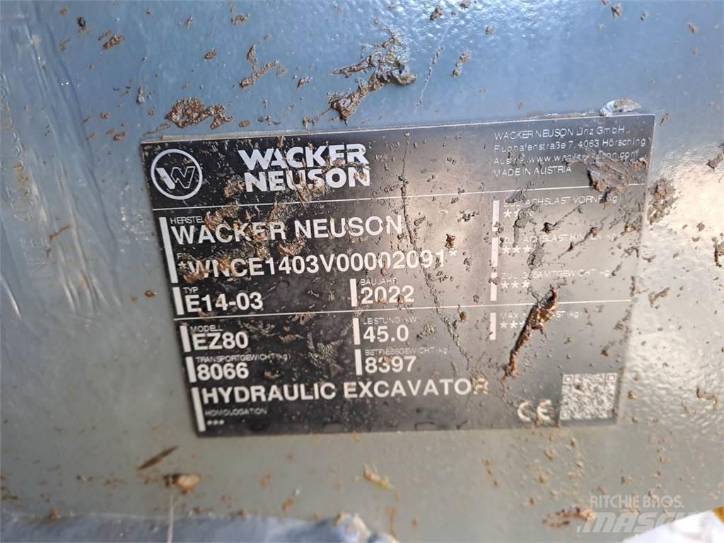 Wacker Neuson EZ80 Pásová rýpadla