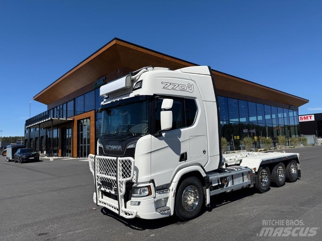 Scania R 770 Hákový nosič kontejnerů