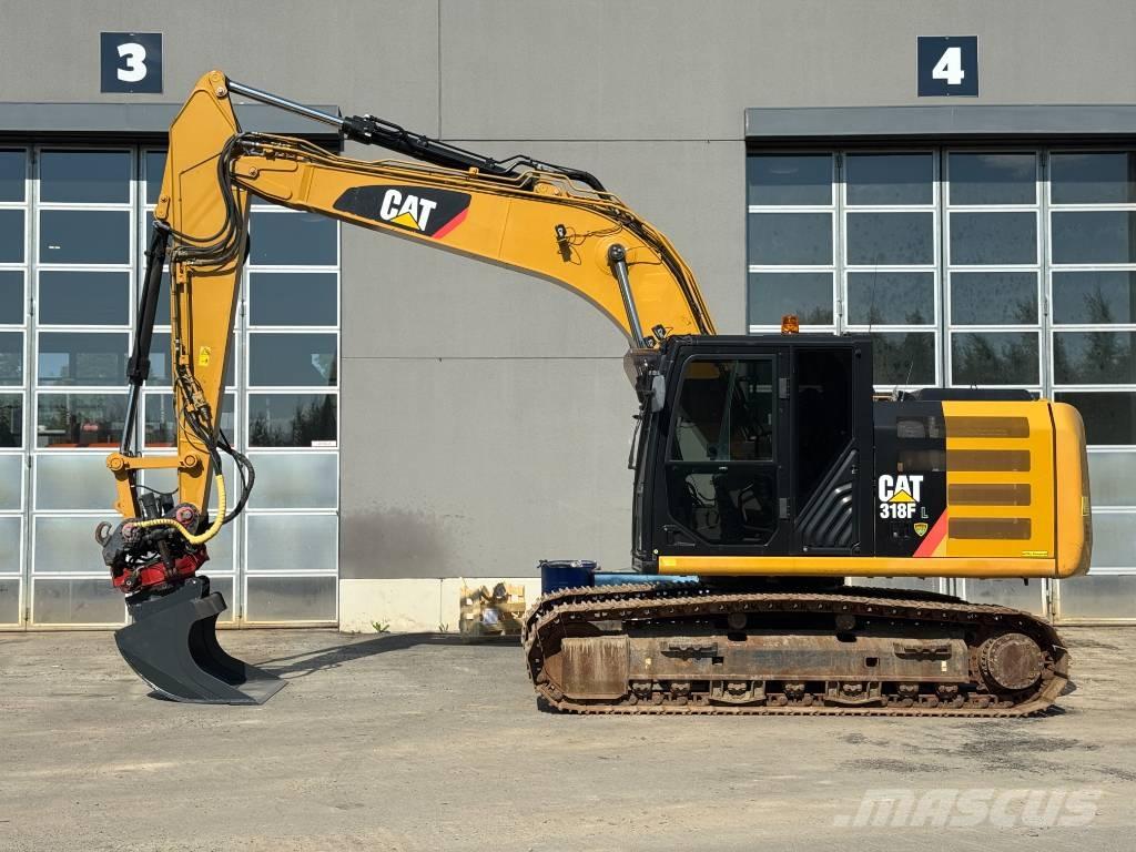 CAT 318 Pásová rýpadla
