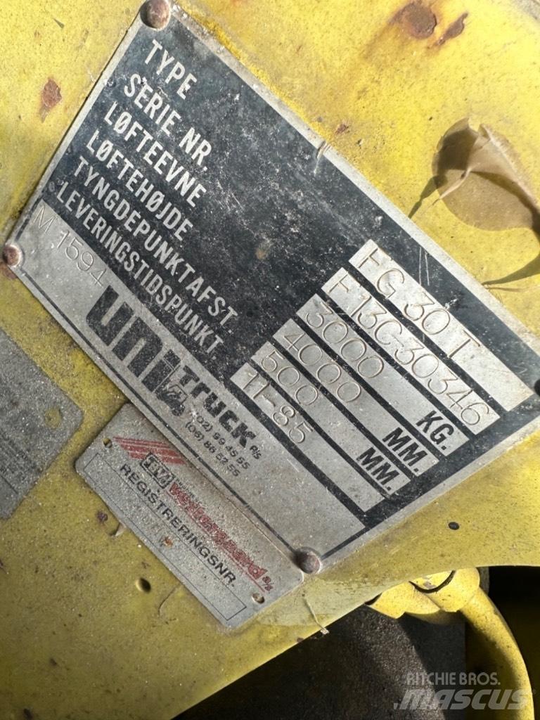 Mitsubishi FG 30 LPG vozíky