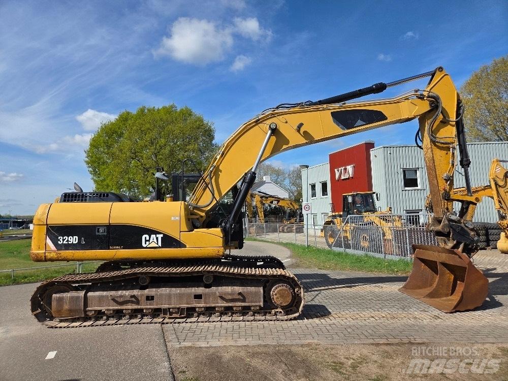 CAT 329DL Pásová rýpadla