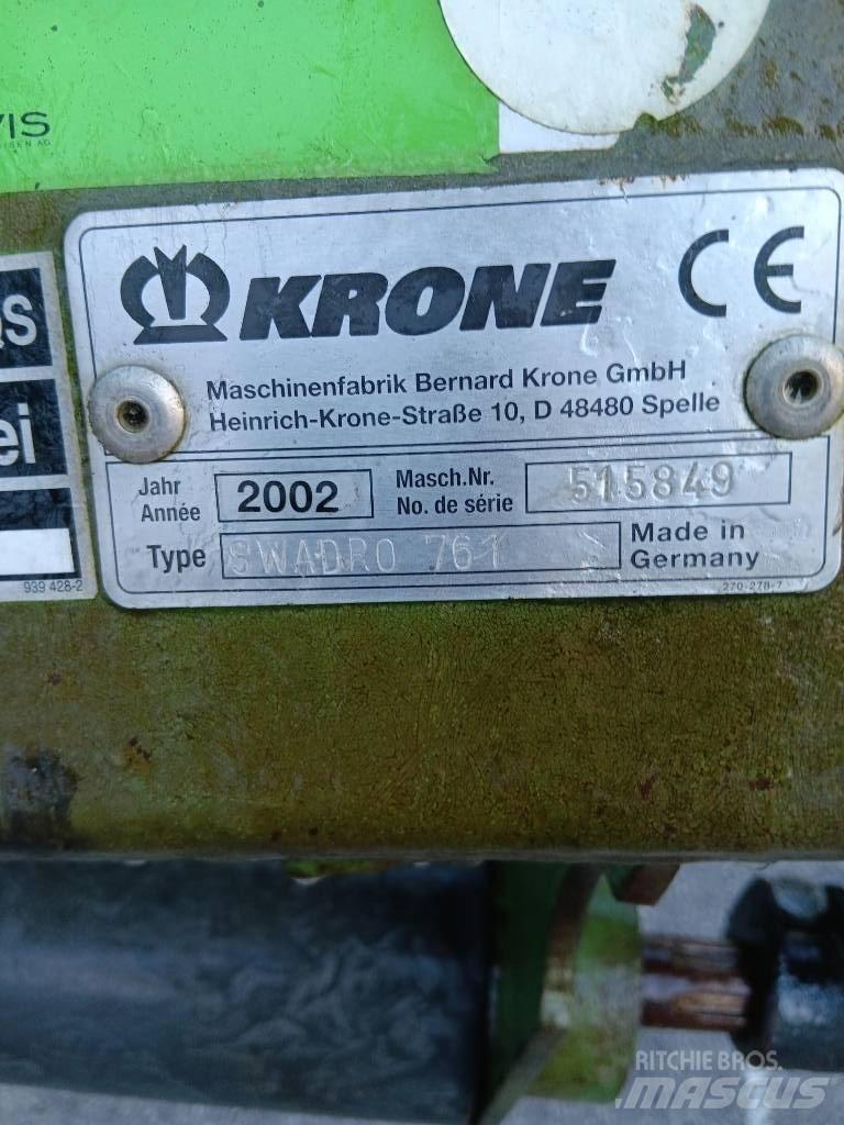 Krone Swadro 761 Řádkovače