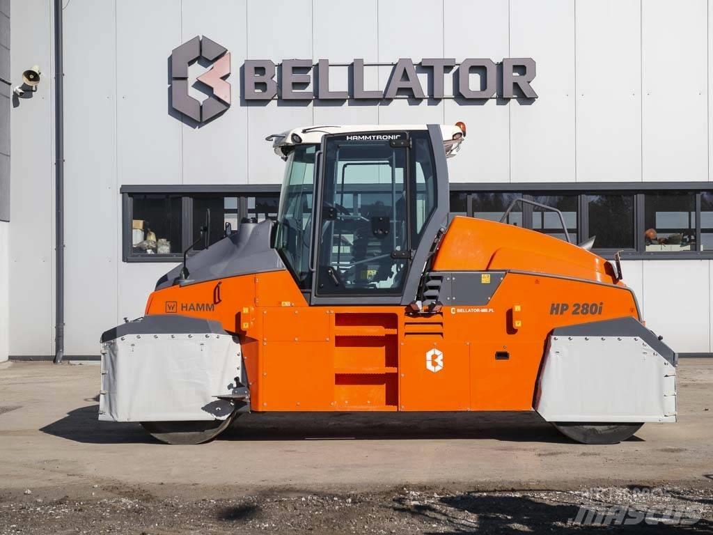 Hamm HP 280 i Pneumatikové válce