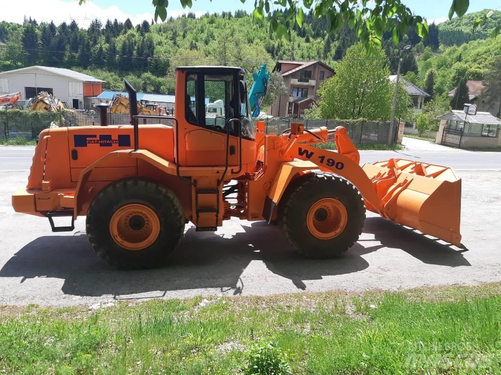 Fiat HITACHI W 190 Kolové nakladače