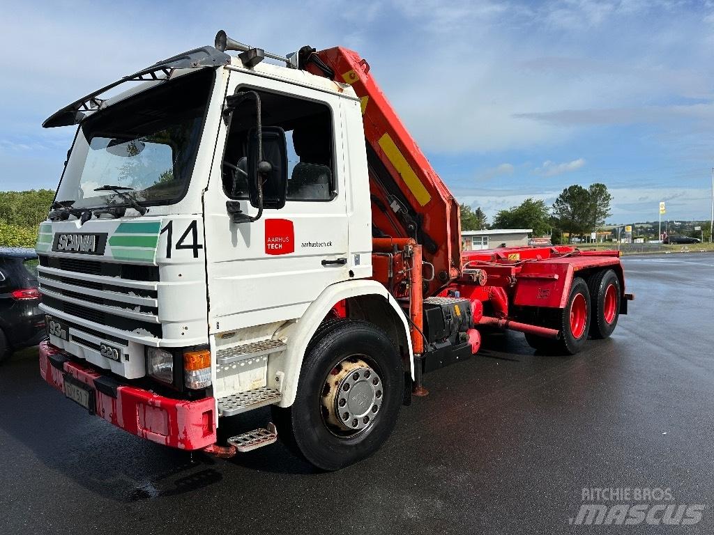 Scania P 93 M Autojeřáby, hydraulické ruky