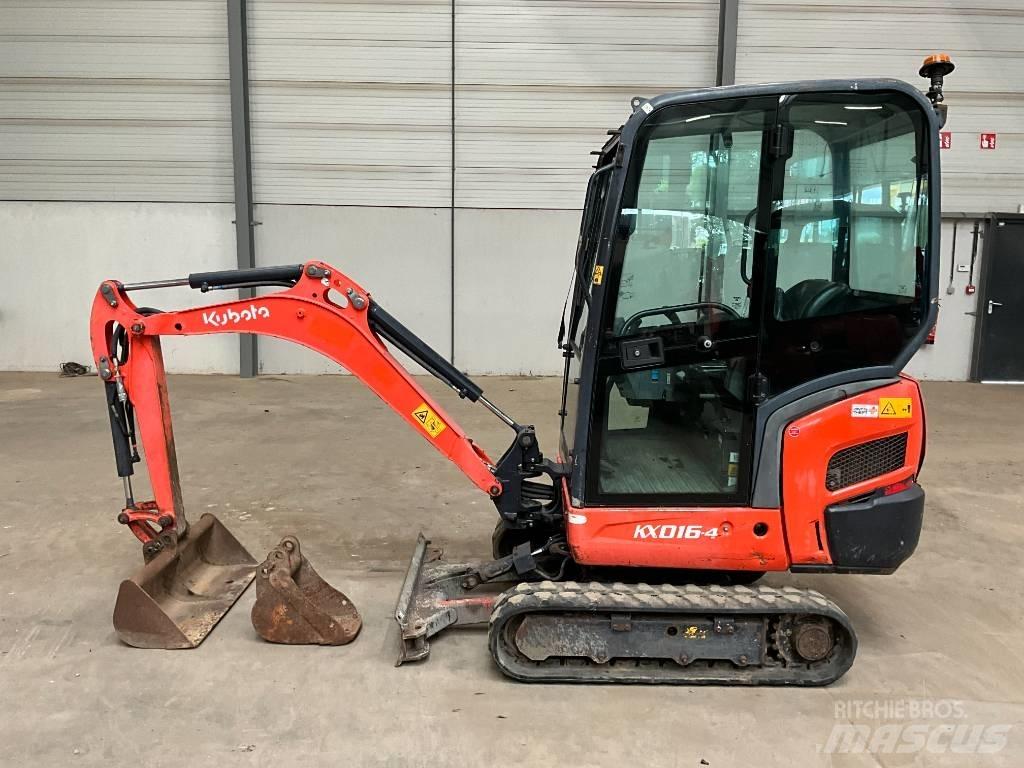 Kubota KX 016-4 Mini rýpadla < 7t