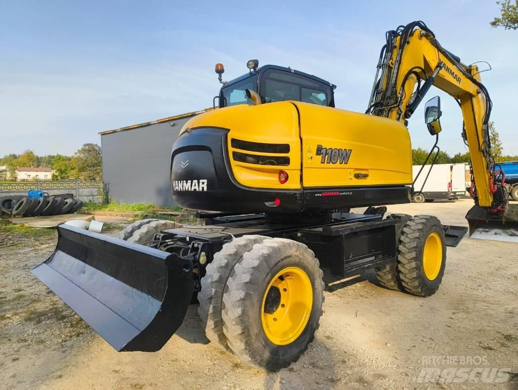 Yanmar B 110 W Kolová rýpadla