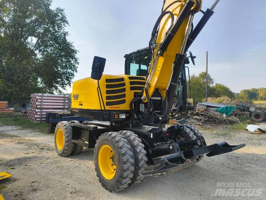 Yanmar B 110 W Kolová rýpadla