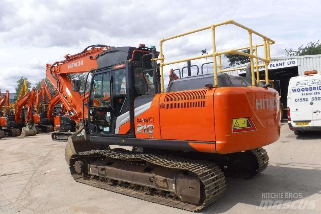 Hitachi ZX 210 LC-7 Pásová rýpadla
