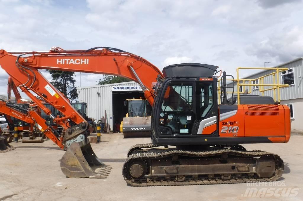 Hitachi ZX 210 LC-7 Pásová rýpadla