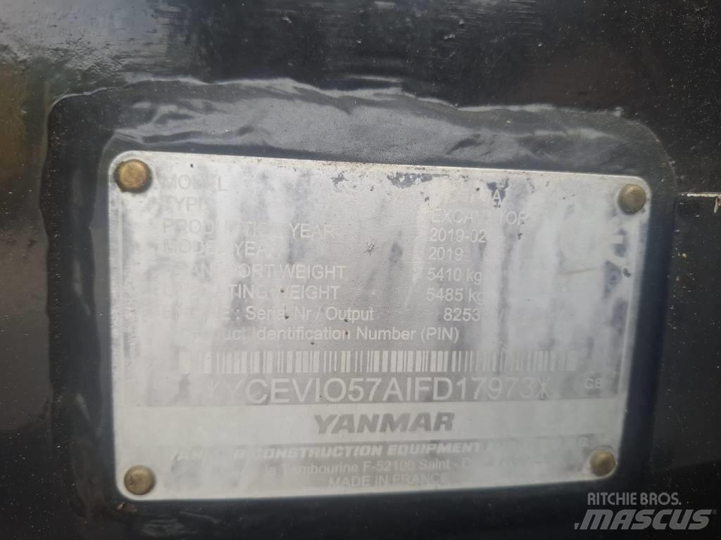 Yanmar Vio 57-6A Mini rýpadla < 7t