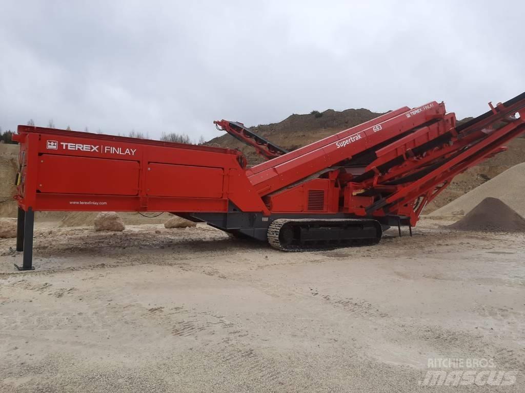 Terex Finlay 683 Mobilní třídiče