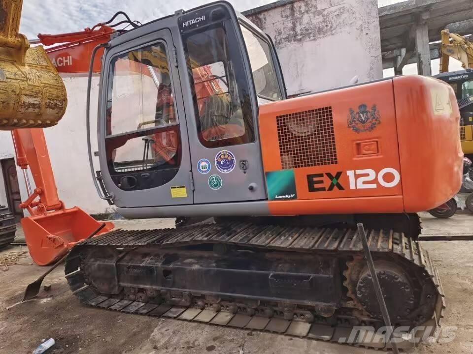 Hitachi EX 120-3 Pásová rýpadla