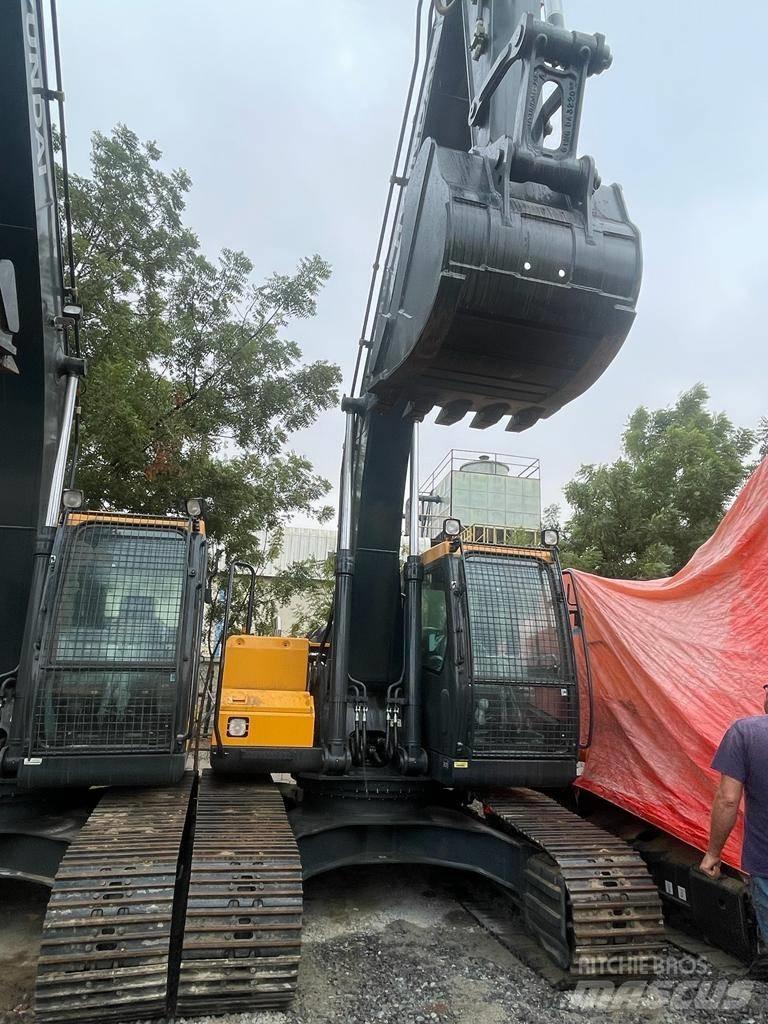 Hyundai R210 Pásová rýpadla