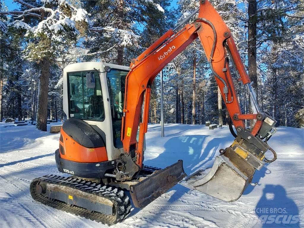 Kubota U25-3 Mini rýpadla < 7t