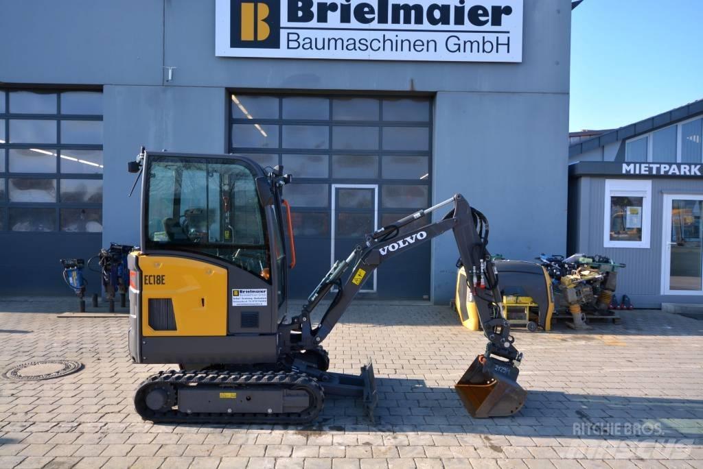 Volvo EC 18 E Mini rýpadla < 7t