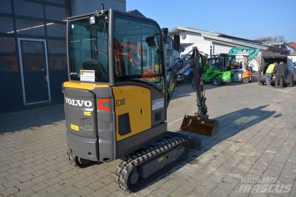 Volvo EC 18 E Mini rýpadla < 7t