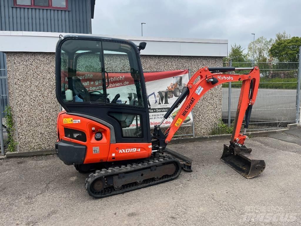 Kubota KX019-4 Mini rýpadla < 7t