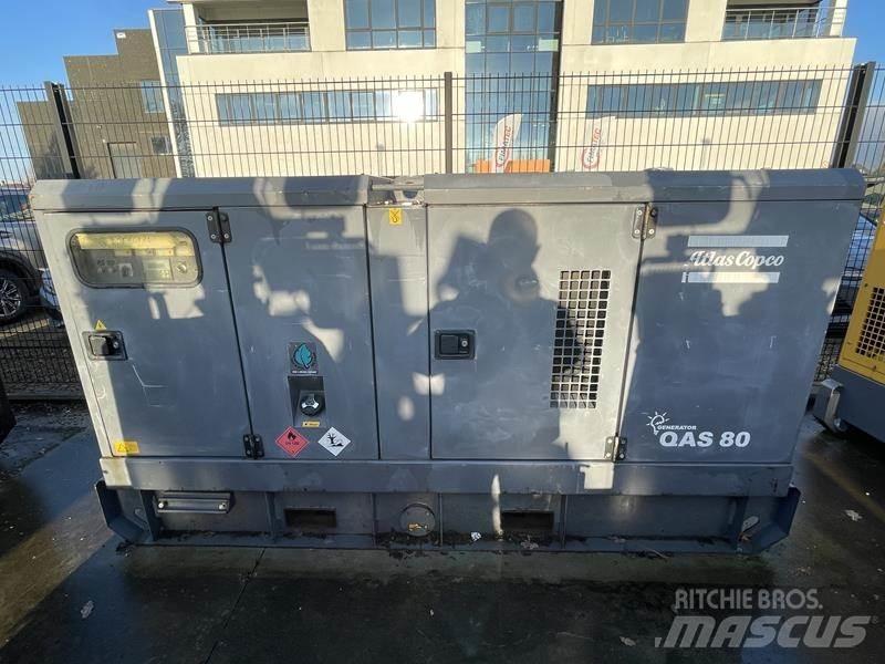 Atlas Copco QAS 80 Naftové generátory