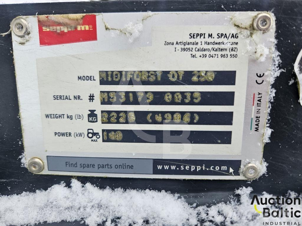  Midiforst DT500 Stroje na sklizeň pícnin-příslušenství